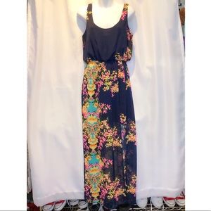 Floral maxi dress